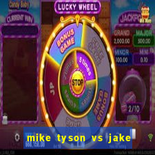 mike tyson vs jake paul assistir online